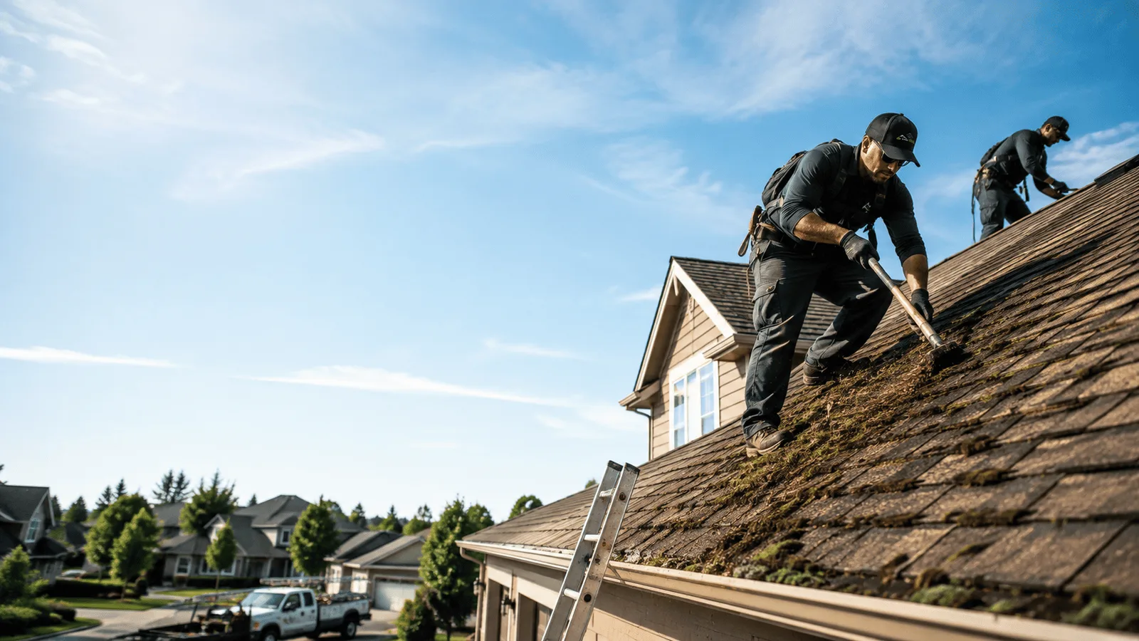 Roof Moss Removal in Gregory, MI near me